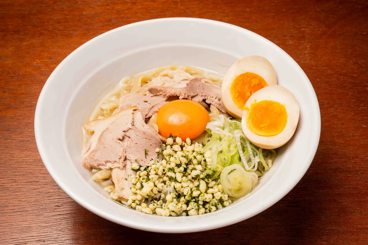 味玉冷やしぶっかけ