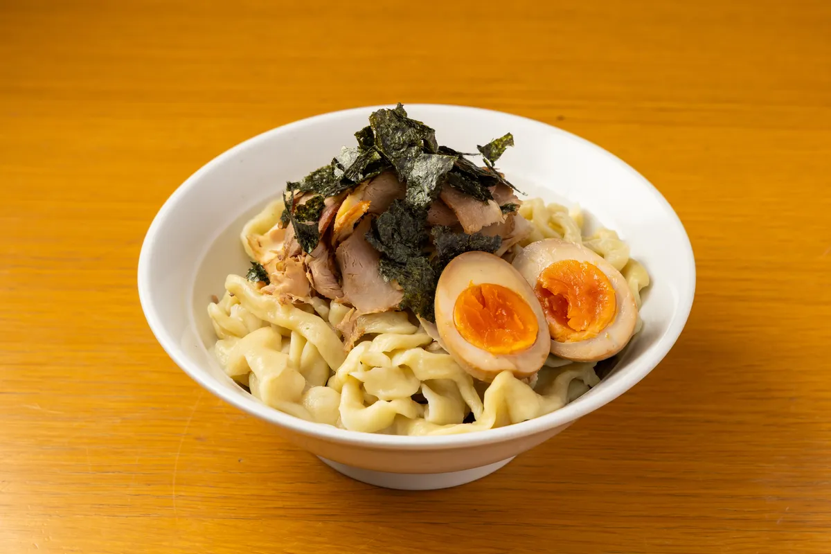 味玉ざる中華